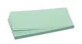 Produktbild: FRANKEN Moderationskarten Rechteck, 205 x 95 mm, 500 Stück, Präsentationskarten ideal für Meetings, Trainings, Schulungen im Büro oder Hotel und Lehrer in der Schule, Metaplankarten, Grün, UMZ 1020 19