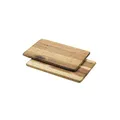 Produktbild: Metaltex Vesperbrett 2er Set – Akazienholz, FSC-zertifiziert, 23 x 15 cm, Holz