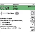 Produktbild: Spax Tellerkopf T-Star T50 Vollgewinde Wirox (50 Schrauben pro Stück) (3792655)