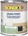 Produktbild: Bondex Sauna Finish Schwarz 1L | Wasser- und Schmutzabweisend | Mild | Natürlich
