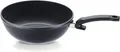 Produktbild: Fissler Ceratal Orbit Black/Aluminium-Wok (Ø 28 cm, 3,7 L) Keramik-Bratpfanne beschichtet antihaftend, hoher Rand, frei von PFAS/PTFE, German