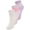 Produktbild: adidas Performance Funktionssocken 3-STREIFEN KIDS, KNÖCHELLANG, MIT POLSTERUNG, 3ER-PACK (3-Paar) lila 19-21