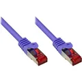 Produktbild: Kabelmeister RNS Patchkabel mit Rastnasenschutz, Cat. 6, S/FTP, PiMF, PVC, 250MHz, violett, 40m (S/FTP, CAT6, 40 m) (SO-36808)
