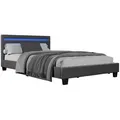 Produktbild: Juskys Polsterbett, Grau, Textil, 120x200 cm, Schlafzimmer, Betten, Polsterbetten