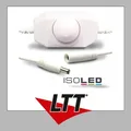 Produktbild: ISOLED LED Dreh-Controller (Dimmer) weiß, 2A, max. 48 Watt, Rundstecker Anschluss