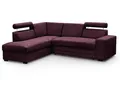 Produktbild: Beautysofa Ecksofa mit Bettkasten und verstellbaren Kopfstützen Roma, 250 cm breite L-Form Polsterecke, mit Schlaffunkton