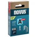 Produktbild: 1.800 novus Tackerklammern Feindraht superhart 53/8