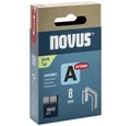 Produktbild: NOVUS Tackerklammer Feindrahtklammern A Typ 53 8mm super hard 042-0775