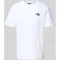 Produktbild: The North Face T-Shirt mit Label-Print in Weiss, Größe L