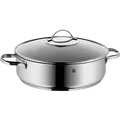 Produktbild: WMF Devil Schmorpfanne (Bräter + Schmortopf, Edelstahl, 28 x 9 cm) (07.6140.6380)