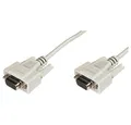 Produktbild: Digitus Digitus Seriell Anschlusskabel [1x D-SUB-Buchse 9pol. - 1x D-SUB-Buchs Konverterkabel, (300.00 cm)