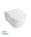 Produktbild: V&B WAND WC SUBWAY 2.0 VILLEROY & BOCH C PLUS MIT SPÜLRAND 560010R1