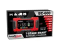 Produktbild: kraftmax BC-600 KFZ Ladegerät 12/24V 10A LCD für AGM Gel Blei LiFePO4 Akku Batterie-Ladegerät (1-tlg)