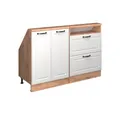 Produktbild: Vicco Kommode Rion, Weiß Landhaus/Goldkraft Eiche/Goldkraft Eiche, 120 x 81.6 cm...