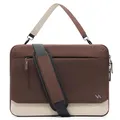 Produktbild: Inateck 360° Schutz Laptoptasche Hülle Schultertasche, Großvolumen-Sleeve kompatibel mit 13-Zoll MacBook Pro/Air, 14-Zoll MacBook Pro M5/M4/M3/M2/M1 Pro/Max (2026-2021)