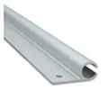Produktbild: Alu Kederschiene - 1,2 Meter - Kederleiste - Neigung 0° - Ø10mm (passend für 5-9mm Keder) - Aluminium Kederprofil Leiste für Wohnwagen Wohnmobil Vorzelt Sonnensegel Schürzenleiste Vorzeltschiene