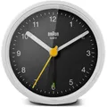 Produktbild: Braun BC12WB Quarzwecker weiß/schwarz Crescendo-Alarm Leuchtzeiger Beleuchtung