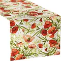 Produktbild: Sander Tischläufer Baumwolle Ziegelrot Größe 50x140 cm