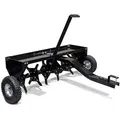Produktbild: Aerifizierer 90 Cm Für Aufsitzmäher, Rasenlüfter Mit 7,6 Cm Arbeitstiefe, Rasenbelüfter Aus Stahl Mit Kupplung Für Rasentraktor - Wiltec