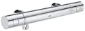 Produktbild: Grohe Grohtherm 800 Cosmopolitan | Thermostat-Brausebatterie, ohne Anschlüsse - mit ergonomischem Metallgriff und Spartaste | chrom | 34767000