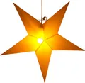 Produktbild: GURU SHOP Wetterfester LED Außenstern Kassandra, Weihnachtsstern, Leuchtstern 60 cm Incl. 7 m Kabel & LED Leuchtmittel - Gelb