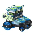 Produktbild: HUDORA Rollschuh My First Quad in versch. Größen & Farben - hochwertige Rollschuhe für Kinder bis 20kg - Kinder Rollschuhe größenverstellbar - sichere Einsteiger-Rollerskates mit großen Rollen
