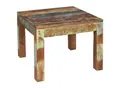 Produktbild: KADIMA DESIGN Rustikaler Couchtisch: Recyceltes Mango-Holz, Shabby-Chic-Design, robust, Klarlack-Beschichtung, große Tischplatte.
