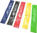 Produktbild: COFOF Fitnessbänder 5erset Latex Resistance Bands 5 Widerstandsstufen Deutsche Übungsanleitung Tragebeutel Gymnastikband Yoga Pilates Krafttraining Physiotherapie effektiv