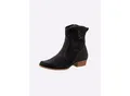 Produktbild: Stiefelette HEINE, Damen, Gr. 36, schwarz, Leder, Veloursleder, Schuhe Stiefelette