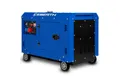 Produktbild: EBERTH Stromerzeuger 8000 Watt Notstromaggregat Diesel, Stromerzeuger mit 13,9 PS, 4-Takt Dieselmotor, 3-Phasen Stromgenerator mit 1x 400V