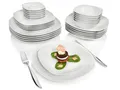 Produktbild: SÄNGER Tafelservice Bilgola Geschirrset, Weiß (30-tlg), 6 Personen, Porzellan, spülmaschinengeeignet, Premium Collection