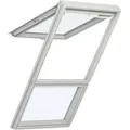 Produktbild: VELUX Dachfenster Lichtlösung GPL GIL LICHTBAND Holz weiß lackiert THERMO Klapp-Schwingfenster, 94x118/92 cm (PK06)