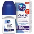 Produktbild: Triple-Dry Antitranspirant Classic, 100h Schutz, unisex, ohne Alkohol und Parfüm, Roller, 50 ml