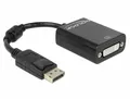 Produktbild: Delock Adapter DisplayPort 1.1 Stecker an DVI Buchse Passiv schwarz
