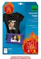 Produktbild: 6 sigel T-Shirt Inkjet-Transfer-Folien, für dunkle Textilien