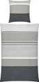 Produktbild: Erwin Müller Bettwäsche grau 1x 135x200 cm + 1x 80x80 cm