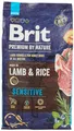 Produktbild: Brit Care Premium by Nature Hunde-Trockenfutter mit Lamm für empfindliche Hunde, 8 kg