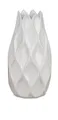 Produktbild: 1 Stück Blumenvase Dekovase Vase aus Porzellan Vase 20m weiss
