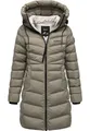 Produktbild: REPUBLIX Winterjacke CECELIA Damen Gefütterte Winter Jacke Mantel Parka mit großer Kapuze