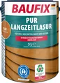 Produktbild: BAUFIX PUR Langzeitlasur teak seidenmatt, 5 Liter, Holzlasur