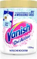 Produktbild: Vanish Oxi Action Powerweiss Pulver Fleckenentferner Wäsche Booster 1,125kg
