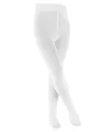 Produktbild: FALKE Unisex Kinder Strumpfhose Family K Ti nachhaltige Baumwolle dick einfarbig 1 Stück, Weiß White 2000, 98-104