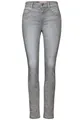 Produktbild: Street One Damen A378133 Jeans im Slim Fit, Light Grey Random Wash, 31W / 28L