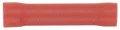 Produktbild: 1x Stoßverbinder 0,5 - 1,5 mm², rot, 5 Stück, Blister, 558 925 1 80