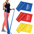 Produktbild: Widerstandsbänder Set 3er-Set Pilates Yoga Fitness Physiotherapie Naturkautschuk
