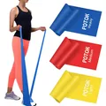 Produktbild: Widerstandsbänder, Fitnessbänder, Gymnastikbänder, Stretchbänder, Set, mit Ta...