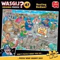 Produktbild: Wasgij Original 47, Boating Bedlam - Unique 1000 Piece Jigsaw Puzzle for Adults