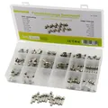 Produktbild: SeKi 5x20 Feinsicherung Sortiment 160-teilig flink + träge 0,8A -6,3A - 16 Typen