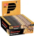Produktbild: PowerBar 40% Protein + Crisp Bar, 12 x 40 g Riegel, Caramel Peanut Butter