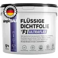 Produktbild: SimpleBau F1 Ultraflex flüssige Dichtfolie gebrauchsfertige Dichtungsmasse, 5kg